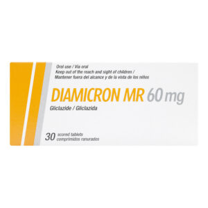 DIAMICRON MR 60 MG 30 TBS