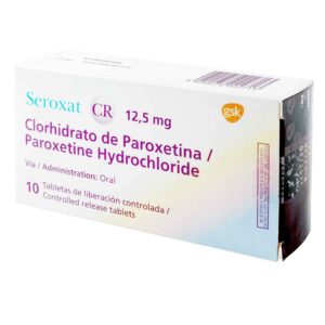 SEROXAT CR 12.5 MG 10 TABLETAS