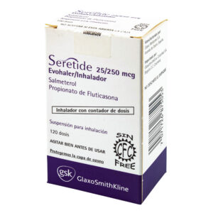 SERETIDE 25/250MCG INHALADOR