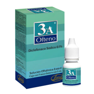 3-A OFTENO SOLUCION OFTALMICA 5 ML