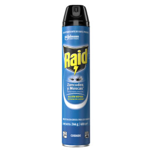 RAID SPRAY ZANCUDOS Y MOSCAS * 400 ML
