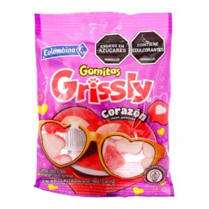 GOMA GRISSLY CORAZON 70 GR