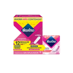 TAMPON DIG REGULA SIN APLIC 12UND +15MUL