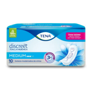 TOA.TENA MUJER MEDIUM*10UDS