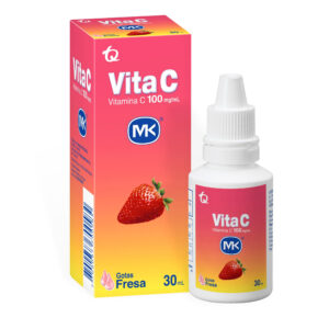 VITAMINA C GOTAS 100 MG FRESA 30 ML