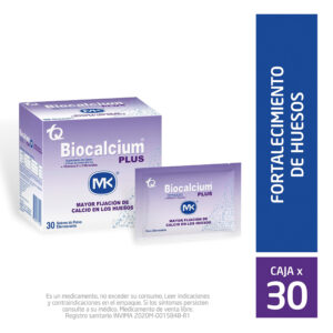 BIOCALCIUM POLVO PLUS 500MG*30 SOB MK