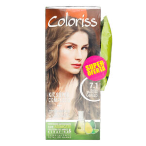 COLORIS KIT 7.1 RUB.MED.CENIZ + TRAT 30GR