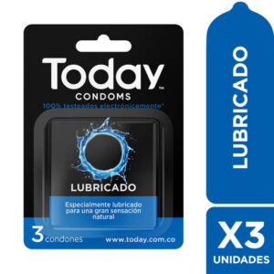 PRESERVATIVO TODAY X 3 LUBRICADO
