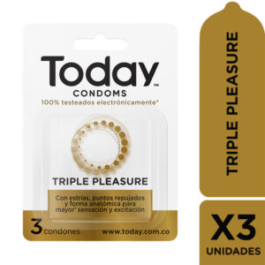 PRESERVATIVO TODAY * 3 T. PLEASURE