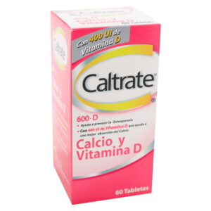 CALTRATE  D 600MG 400UI 60TBS*EVS*