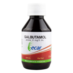 SALBUTAMOL 2 MG/5ML  JARABE*E3*