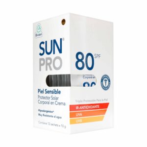 PROT. SOLAR SUNPRO SPF80 DISP.SAC 10 G