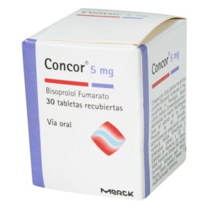 CONCOR 5 MG FRASCO X 30 TAB
