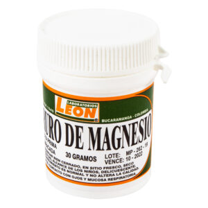CLORURO DE MAGNESIO 30 GR