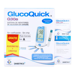 TIR.GLUCOQUIC 50UD+GLUC G30A+LAN 50 UD