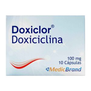 DOXICLOR 100MG CJ *10 CAP