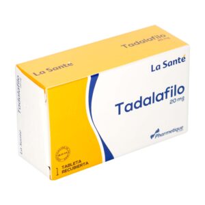 TADALAFILO 20 MG 1 TABLETAS LS