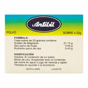 ANTIBIL  POLVO*22GR*36*