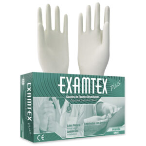 GUANTE EXAMTEX PROTEX 100 UND T.S *QRG*