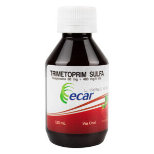 TRIMETROPIN SULFA 80-400 SUSPE 120 ML