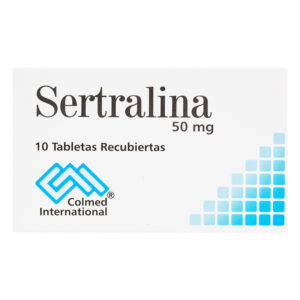 SERTRALINA 50 MG 10 TABLETAS