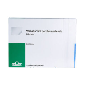 VERSATIS 5% PARCHE MEDICA (LIDOCAINA)*5