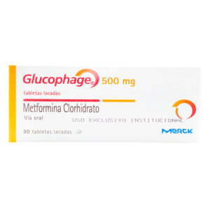 GLUCOPHAGE 500MG*30 TB
