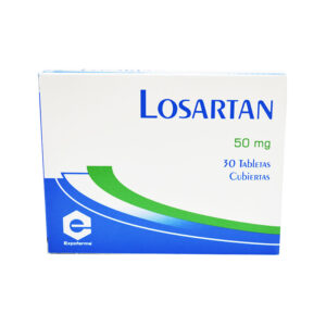 LOSARTAN 50MG * 30 TABLETAS