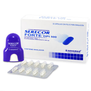 SERECOR FORTE DPI 500/50 NG INHA * 30 CA