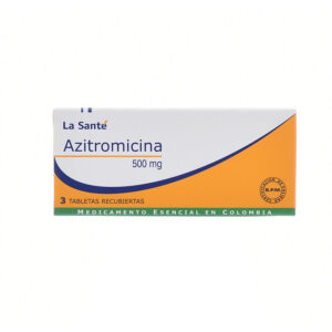 AZITROMICINA 500 CAJA X 3*GA*10*LA SANTE