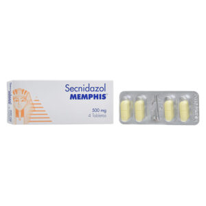 SECNIDAZOL 500MG CJA 4TBS MEMPHIS*A1*