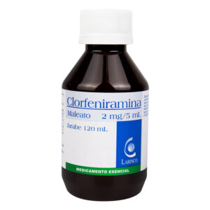 CLORFENIRAMINA JARABE 120ML*EVS*