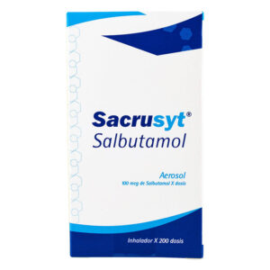 SACRUSYT SALBUTAMOL AEROSOL*INHALADOR*