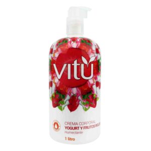 CREMA VITU NAT.TOUCH YOG.FRU.ROJOS.1 LT