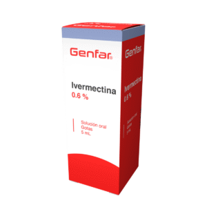 IVERMECTINA 0.6% SOLUCION ORAL 5 ML GF